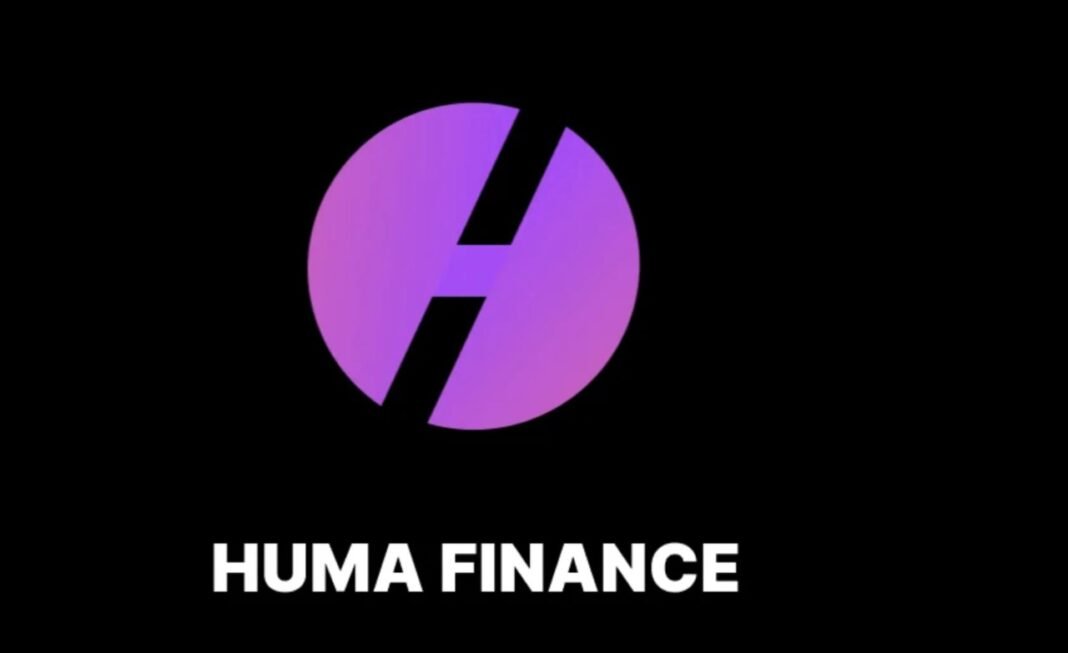 Huma Finance logo, kripto para ve blockchain odaklı dijital finans platformu, modern ve şık tasarım.